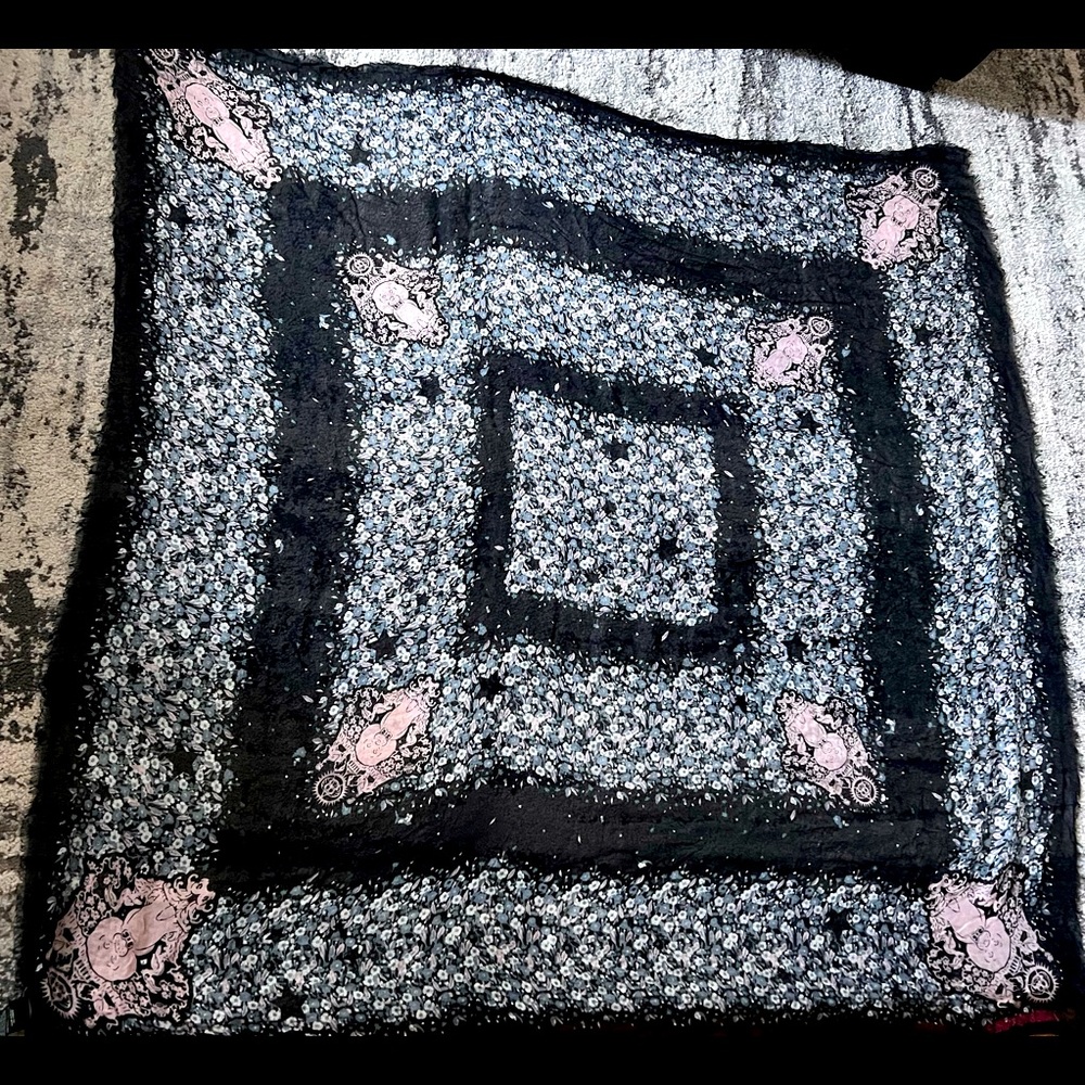 Zadig and Voltaire Kerry Flower Dog Scarf